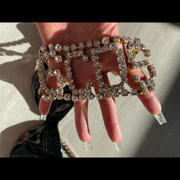 GCDS patent leather crystal top - Picture 5 of 11